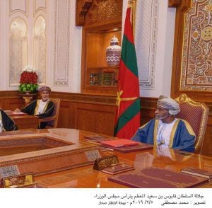 بالصور والفيديو: جلالة السلطان يترأس اجتماعًا لمجلس الوزراء