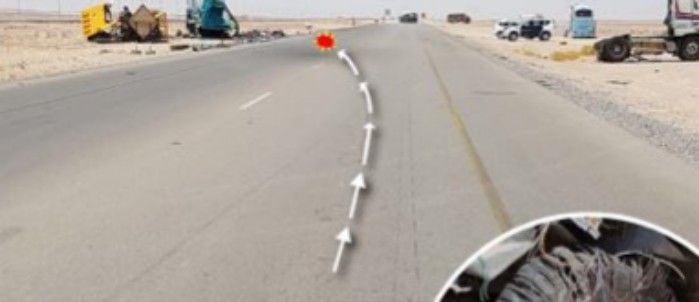 الشرطة توضح سبب حادث القاطرة والمقطورة وحافلة النقل في قرن علم