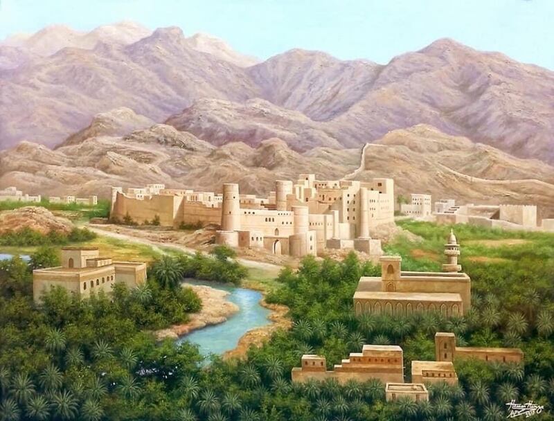 رسام عراقي: الطبيعة العُمانية إلهامٌ للباحث عن المضمون الجمالي