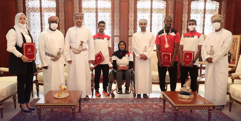 سمو السيد ذي يزن يستقبل محمد المشايخي