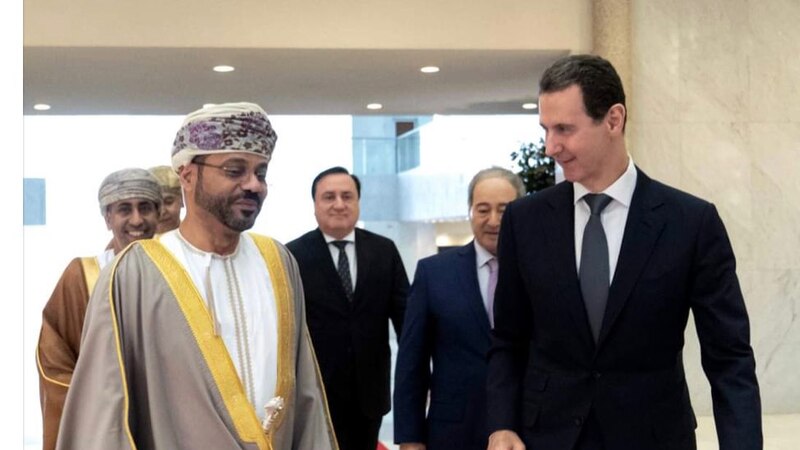 الرئيس السوري يستقبل السيد بدر