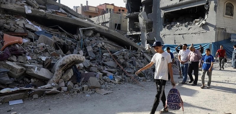 “الخارجية الفلسطينية” : الكيان الصهيوني يدفع سكان غزة إلى النزوح لمصر