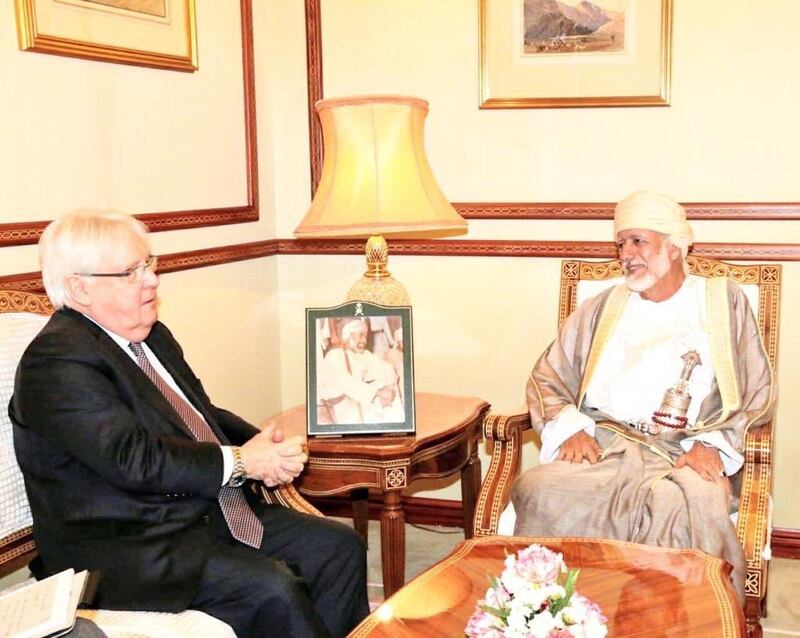 بن علوي يبحث الأوضاع اليمنية مع مارتن غريفيث