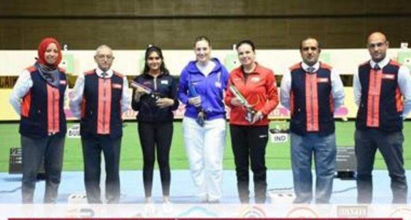 أرقام عالمية جديدة لمنتخبنا الوطني للرماية