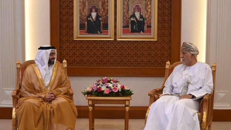 سموّ السّيد شهاب بن طارق آل سعيد يستقبل سفير دولة الإمارات لدى سلطنة عُمان