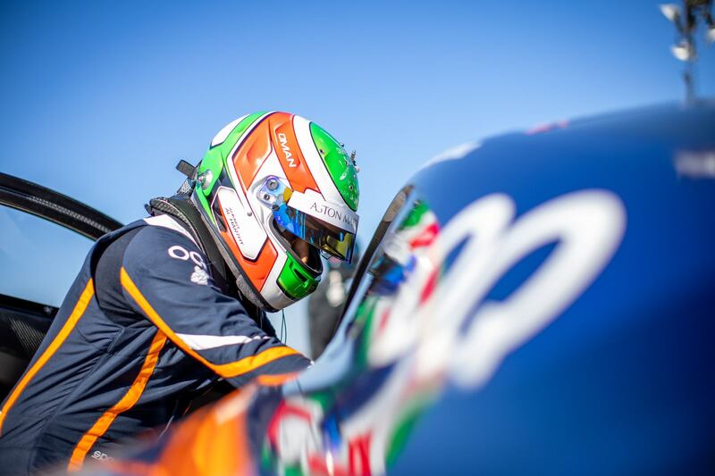 متسابقنا أحمد الحارثي يستعد للتنافس في أصعب حلبات السباق العالمية