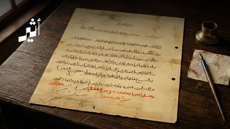 وثيقة لها تاريخ: وفاة قاضٍ، ودعوة إلى آخر للقيام بوظيفته