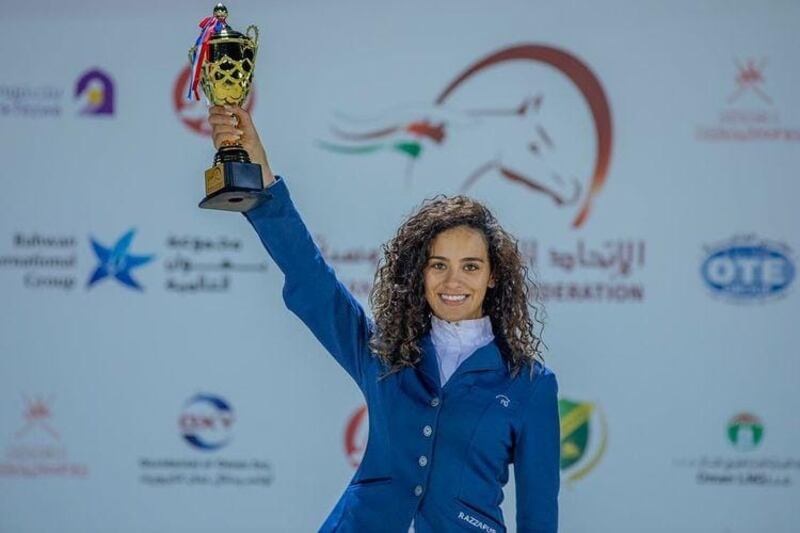 الفرس “أثير” تحقق أول لقب رسمي لها