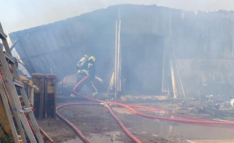 بالصور: تزايد بلاغات الحرائق في شهر مايو