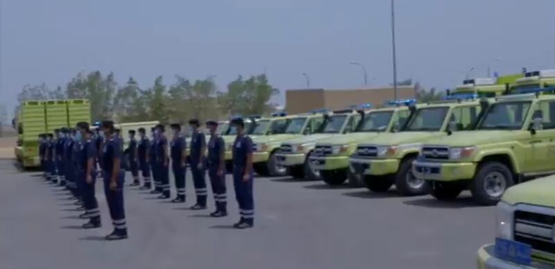 الدفاع المدني تعلن جاهزيتها للحالة المدارية