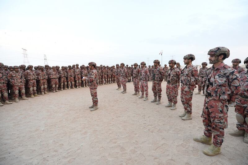 بدء فعاليات التمرين العسكري العماني الإماراتي المشترك