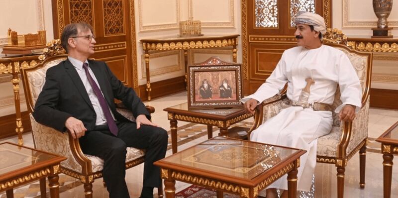 النعماني يودّع سفير النمسا ويرحب بالسفير السوداني