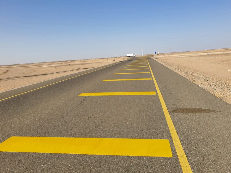 للمتنقلين عبر طريق الربع الخالي: هناك صيانة دورية