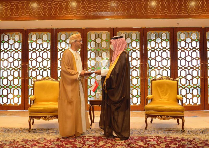 جلالة السلطان يبعث رسالة خطية إلى الملك سلمان