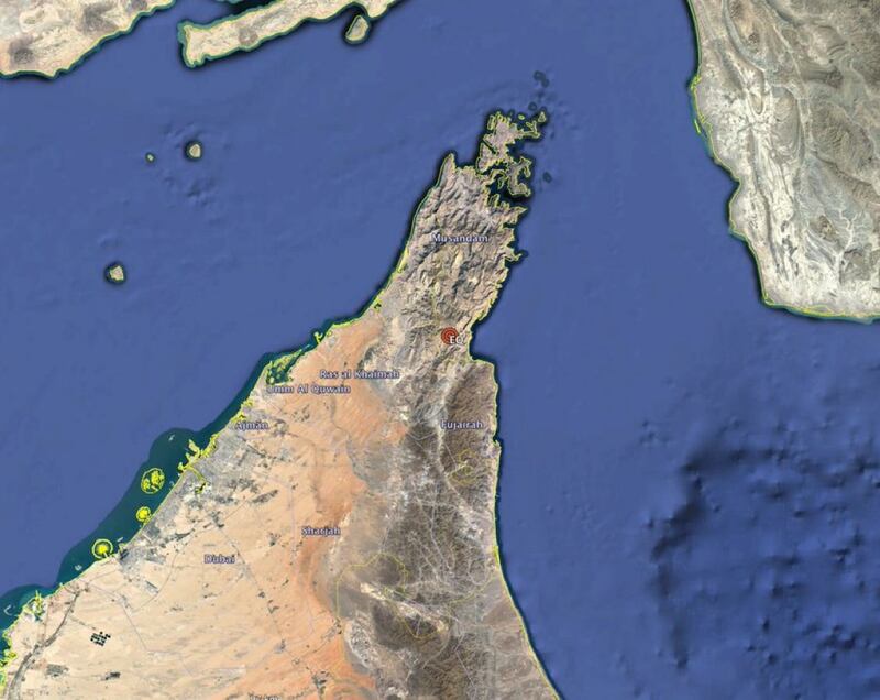 هزة أرضية في شمال السلطنة