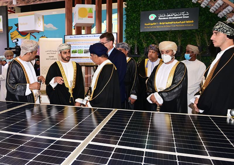 افتتحه سمو السيد ذي يزن: انطلاق “أسبوع عُمان للاستدامة”
