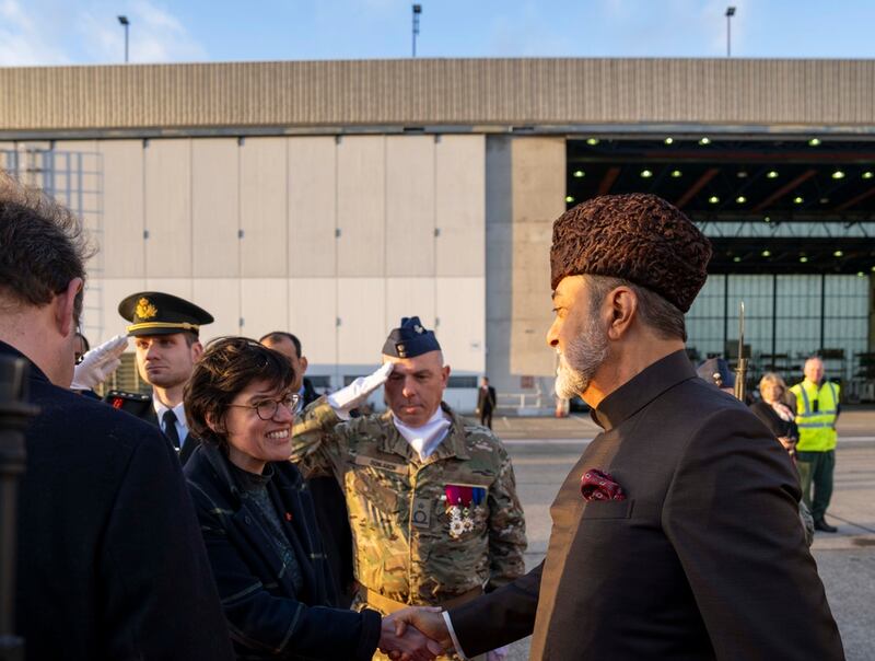 جلالة السلطان يصل إلى مملكة بلجيكا 