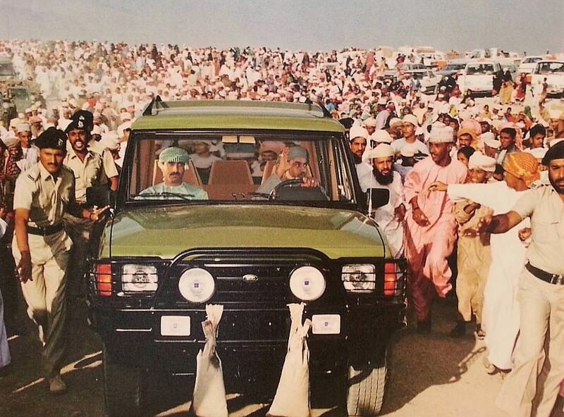 قابوس بن سعيد: من تقاليدنا أن العماني يلتقي سلطانه دون وسطاء