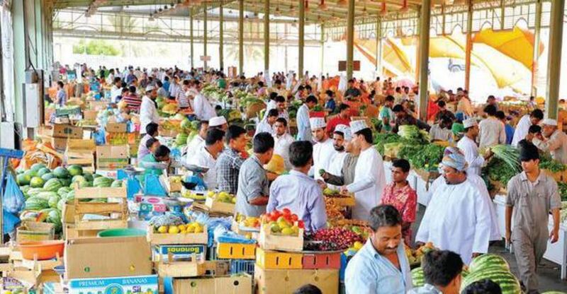 تحديد أوقات العمل في سوق الموالح