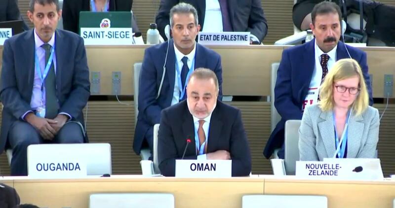 سلطنة عمان أمام مجلس حقوق الإنسان: الانتهاكات الإسرائيلية تحد صارخ للعدالة