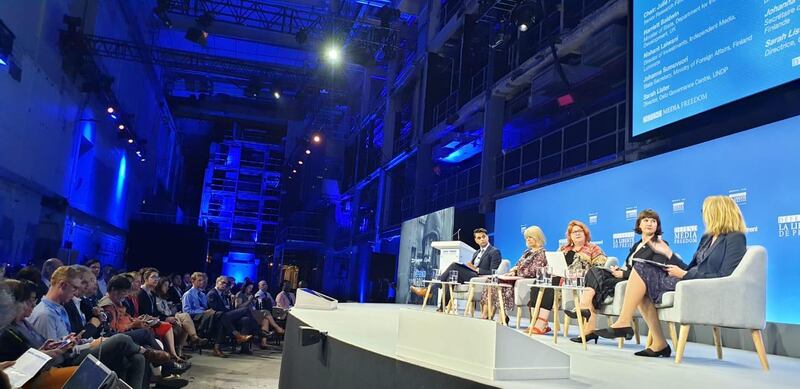 وزير الإعلام يشارك في المؤتمر العالمي لحرية الإعلام  