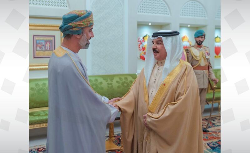 ملك البحرين: علاقتنا مع سلطنة عمان تزداد قوةً وتميزًا