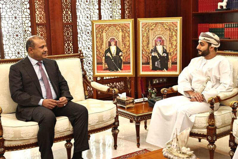 سمو السيد ذي يزن يستقبل السفير اليمني