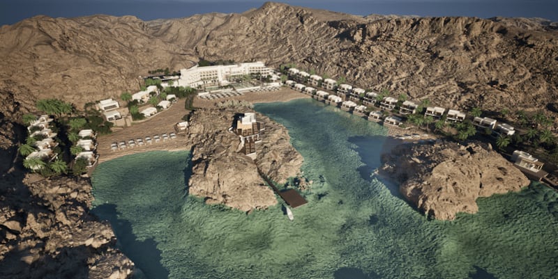 لمرتادي بندر الخيران: بدء إنشاء منتجع فيه