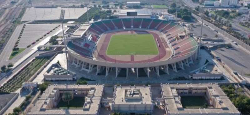 تحسينات جديدة في مجمع السلطان قابوس الرياضي