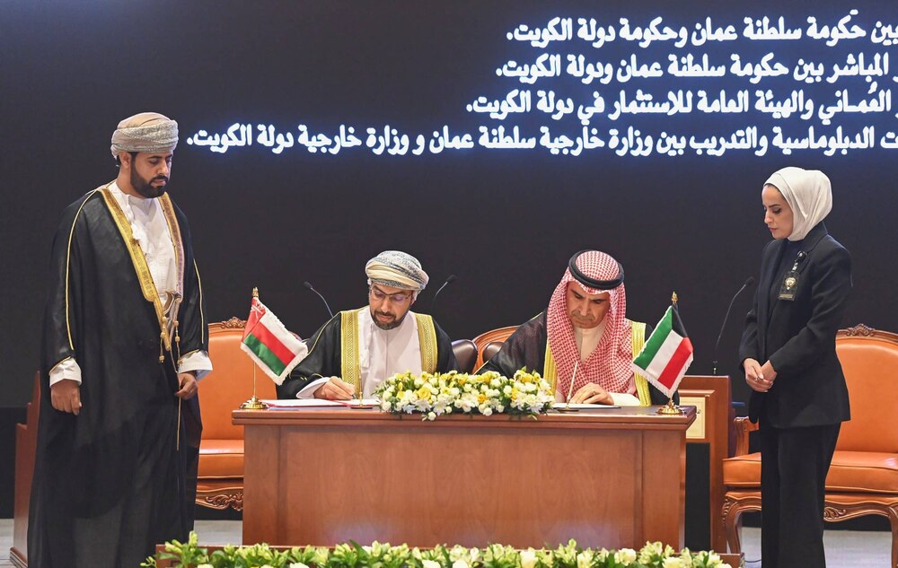 4 مذكرات تفاهم عُمانية كويتية؛ إليك تفاصيلها