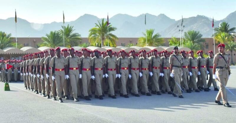 لحملة الدبلوم العام، إعلان من الجيش السلطاني لكم