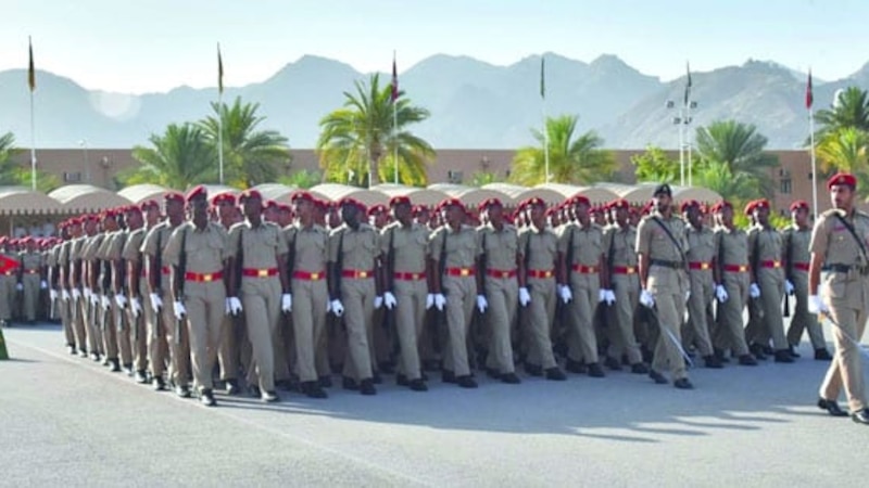 لحملة الدبلوم العام، إعلان من الجيش السلطاني لكم