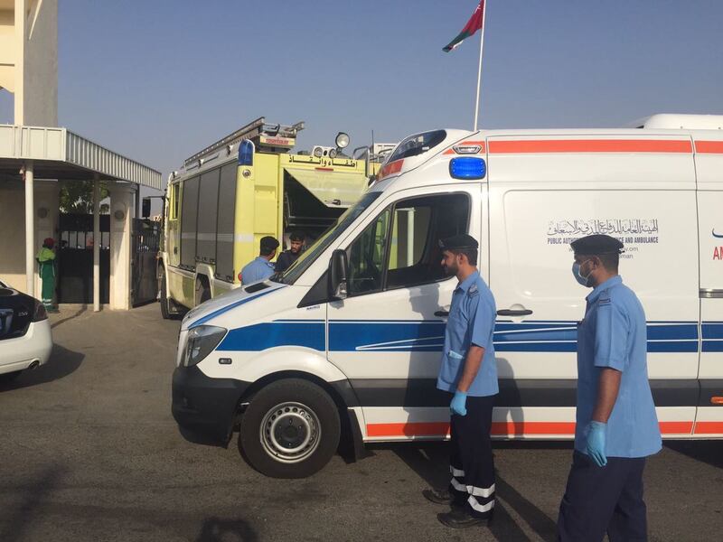 بالصور: حريق في مختبر مدرسي.. ولا إصابات