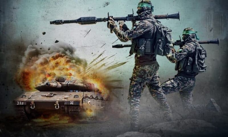 خلال يومين: كتائب القسام تدمر ٣٣ دبابة صهيونية