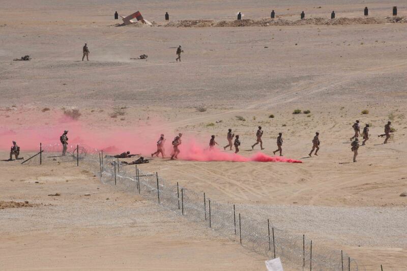 تمرين عسكري عماني أمريكي مشترك