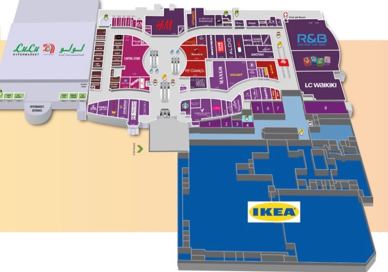 أحد أكبر متاجر إيكيا سيكون في “عمان أڤنيوز مول”