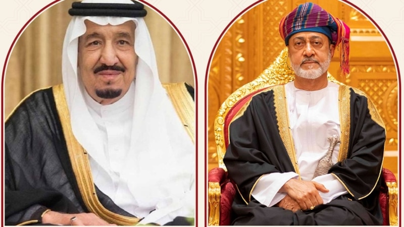 جلالة السلطان يهنئ الملك سلمان