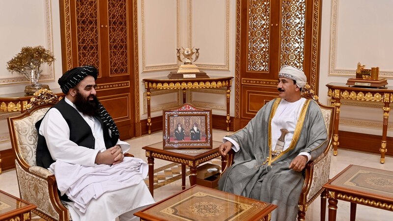 وزير المكتب السلطاني يستقبل وزير خارجية أفغانستان المكلّف وسفيري العراق ورومانيا