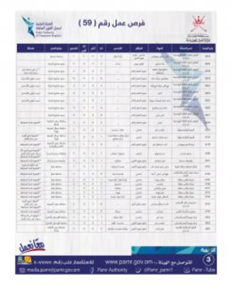 بالجداول: أكثر من 335 فرصة وظيفية في القطاع الخاص