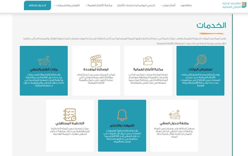 قريبًا: منظومة رقمية مبتكرة تدير الأفلاج العمانية