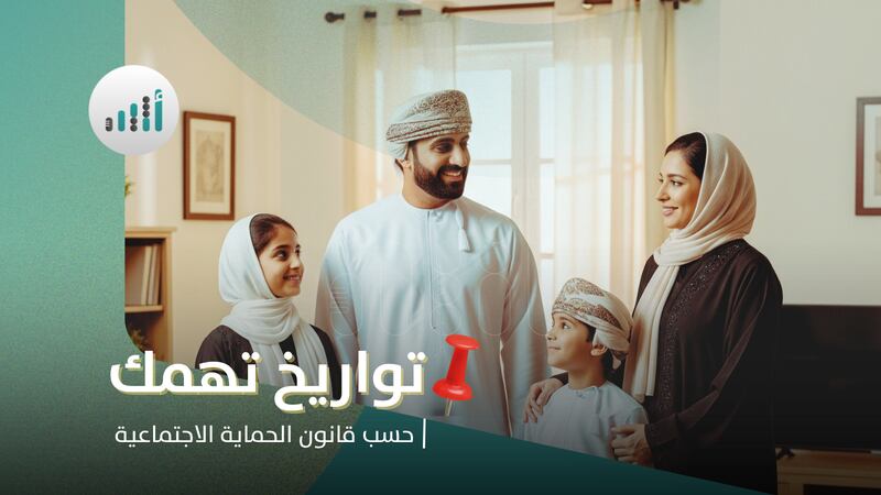 تواريخ تهمك حسب قانون الحماية الاجتماعية
