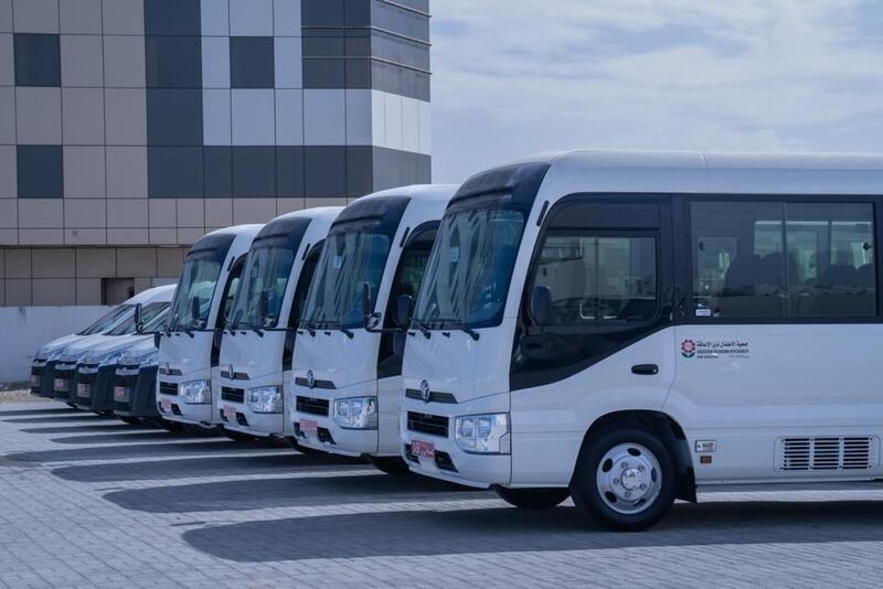 السيدة الجليلة تتفضل بدعم جمعية الأطفال ذوي الإعاقة