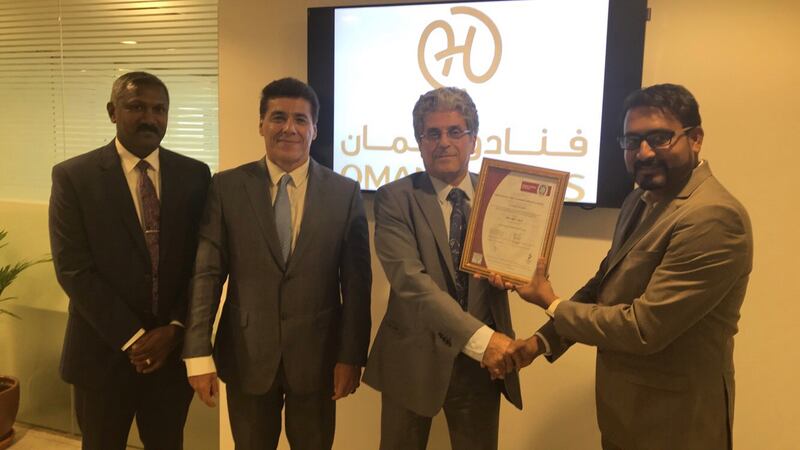 شركة عُمان للفنادق والسياحة تنال شهادة دولية