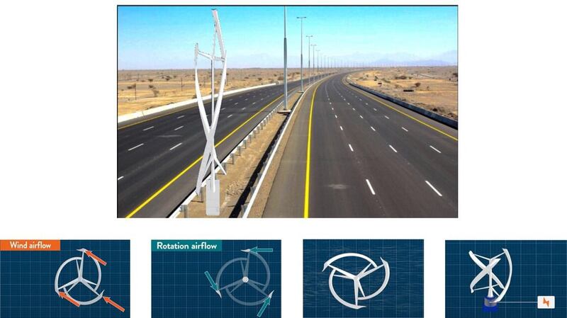 ابتكار عماني لاستغلال طاقة الحركة المرورية في الشارع السريع