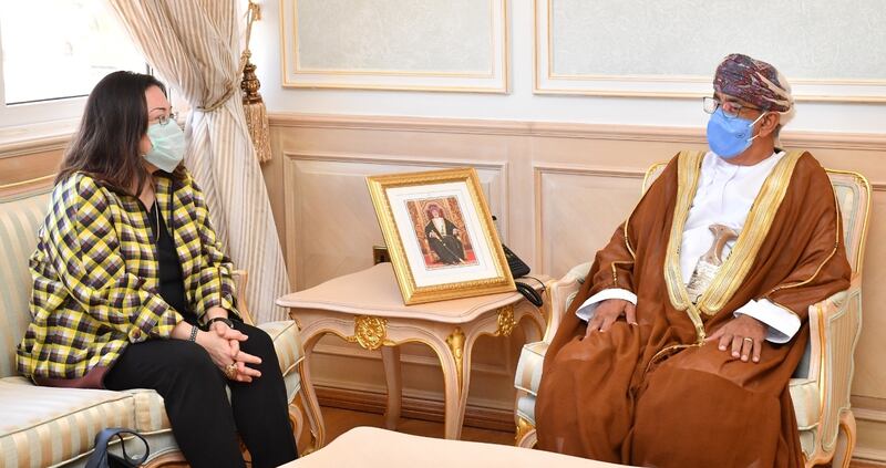 السعيدي يستقبل سفيرة الولايات المتحدة الأمريكية