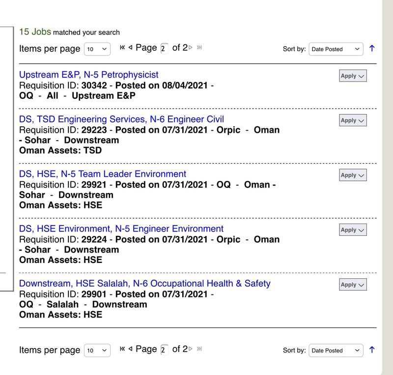 ضمن مبادرة جهاز الاستثمار العماني: “أوكيو” تعلن عن وظائف