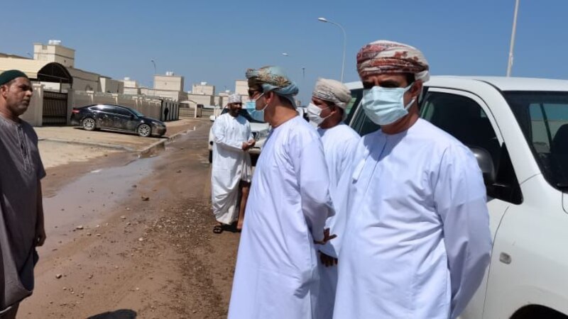 وكيلا الإسكان يزوران المناطق المتأثرة بـ #شاهين