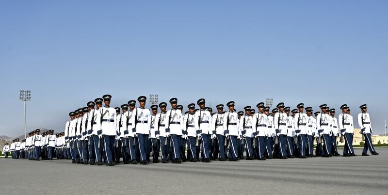 بالصور: تخريج فصائل جديدة من شرطة عمان السلطانية