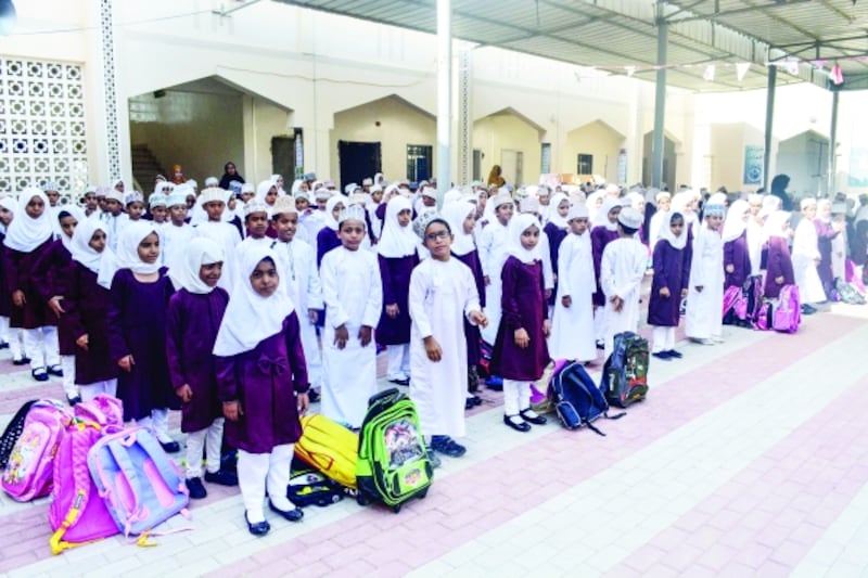 الاحصاء ينشر عدد الطلاب في مدارس السلطنة