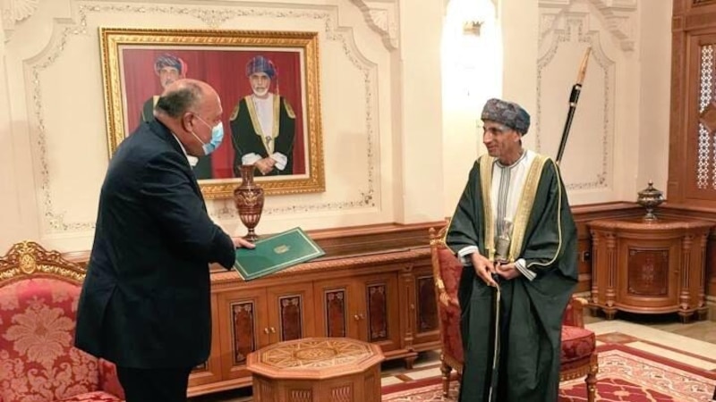  رساله لجلالة السلطان من السيسي